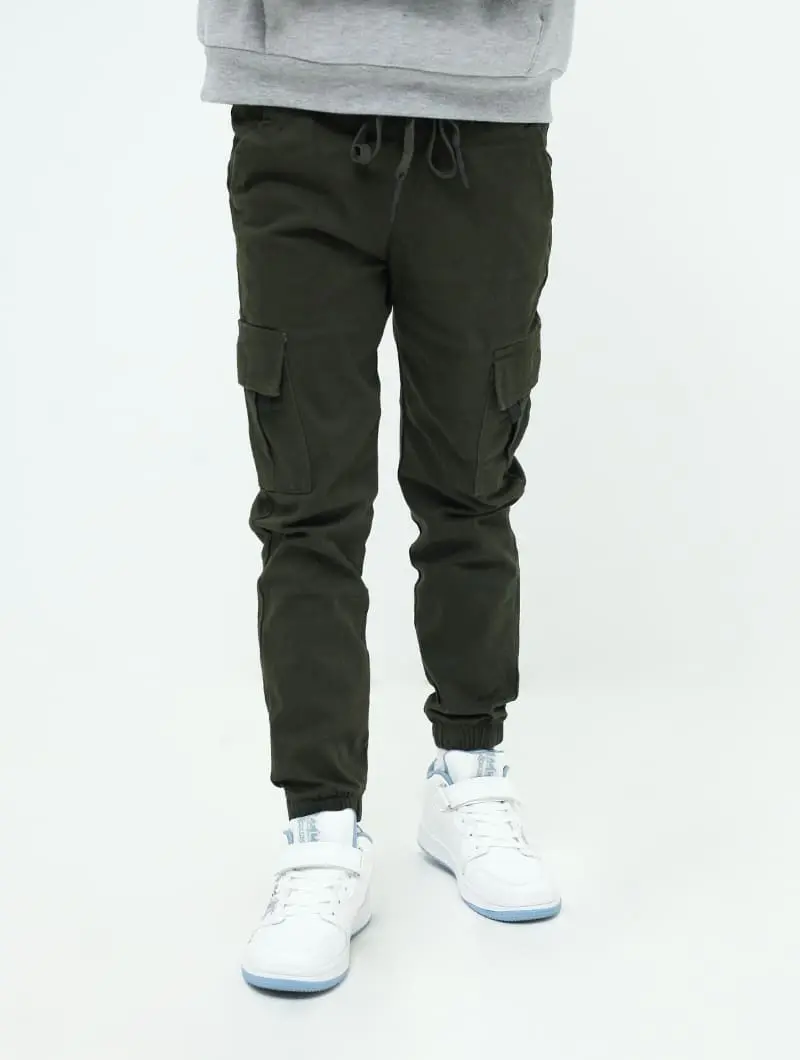Pantalon cargo enfant Guess GMT Gabardine - Guess - Escarpins - Chaussures